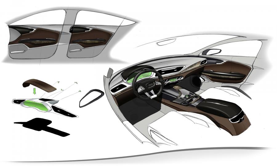 Эскиз Audi Sportback Concept 2009 года  (фото 52 из 56)